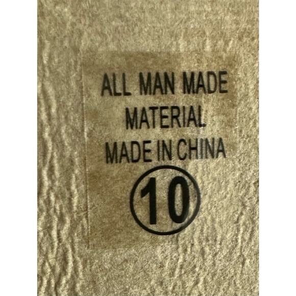 J. Adam’s Western Fringe Ankle Boots Tan Size 10 - Picture 8 of 10